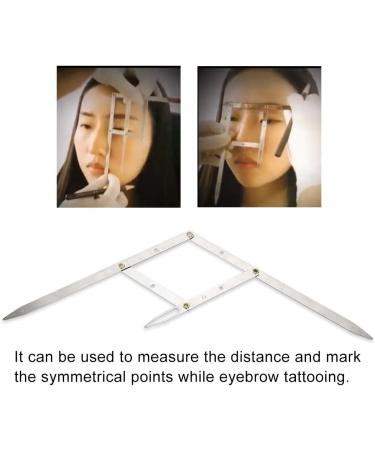Golden Ratio Calipers Makeup Caliper Three Point Positioning Balance Ruler Eyebrow Measure Ruler Permanent Makeup Measuring Tool - Buy Online on SooperMarket.com