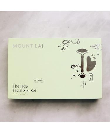 Mount Lai Jade Facial Spa Set - 2 Piece Skincare Set for Glowing Skin - Buy Online on SooperMarket.com