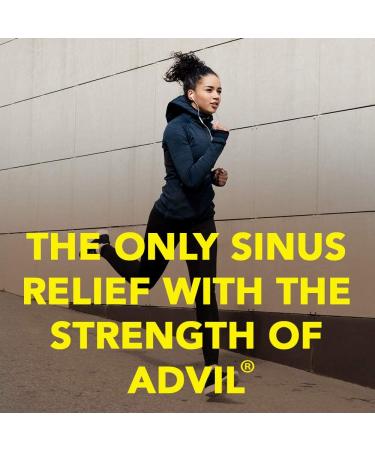 Advil Sinus Congestion & Pain Coated Tablets 20 ea - Pack of 2 - Fast Relief - Buy Online on SooperMarket.com
