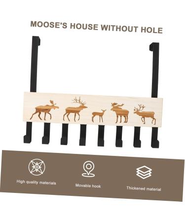 OFFSCH 1pc Solid Wood Door Hook Towel Hooks Coat Rack Stand Holiday Door Hooks Door Hanger Clothing Jacket - Buy Online on SooperMarket.com
