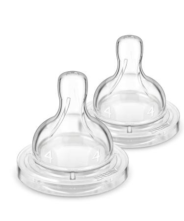 Philips Avent Anti-Colic Baby Bottle Flow 4 Nipple  2pk  SCY764/02
