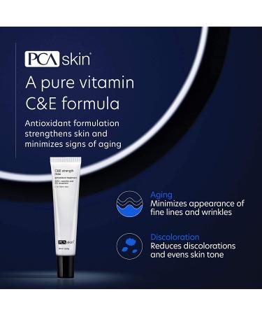 PCA Skin C&E Strength Max Antioxidant Corrective Cream - 1 Fl Oz - Anti-Aging Serum with Vitamin C & E for Brightening & Wrinkle Reduction - Buy Online on SooperMarket.com