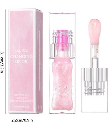 Warm and Moisturising Lip Oil Easy to Dye and Moisturize Not Easy to Discolour. Cup Colorful Lip Glaze Dudu Lip Makeup 6.5 ml Butter Striker (B One Size) 1 count (Pack of 1) b - Buy Online on SooperMarket.com
