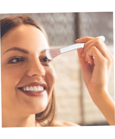 FOYTOKI 2pcs Makeup Brush Cream Concealer Brush Women Eye Shadow Brush Highlighter Brush Brow Brush Plastic - Buy Online on SooperMarket.com