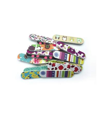 20 Mini Professional Nail Files - Double Sided Emery Boards for Manicure & Pedicure - DIY Nail Tools for Women & Girls - Buy Online on SooperMarket.com