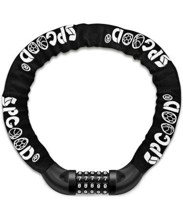 Spgood Bicycle Lock - High-Safety Combination Chain Lock with 14 Colors | Hardened Steel for Ultimate Security - Shop Now! - Buy Online on SooperMarket.com