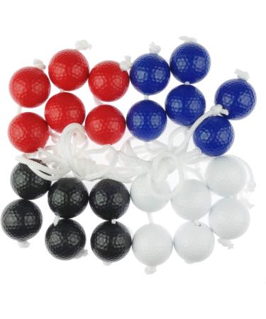 Miokun 12 Pack Ladder Balls Ladder Toss Balls Replacement with Storage Bag for Toss Match - Buy Online on SooperMarket.com
