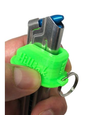 Ruger Mark I, II, III, IV, 22/45, S&W Victory, Browning Buck Mark and Medalist 22LR, Beretta U22 Neos 22LR magazine loader, Magazine Speed Loader Quickie Loader - Neon Green