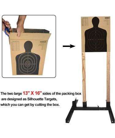 Highwild Adjustable Target Stand Base - H Shape - USPSA/IPSC - IDPA Practice - Upgraded Version - 2 Pack - Buy Online on SooperMarket.com