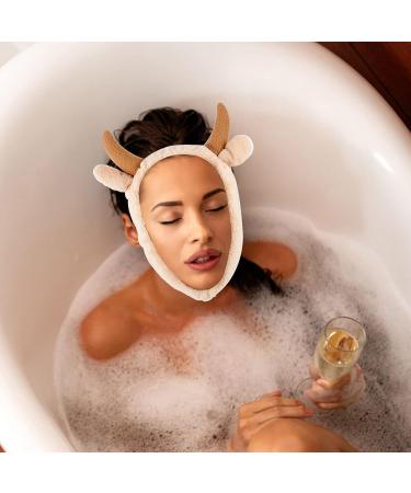 FRCOLOR 2 Pcs Milk Cow Animal Ear Spa Headband for Makeup & Skincare - Buy Online on SooperMarket.com