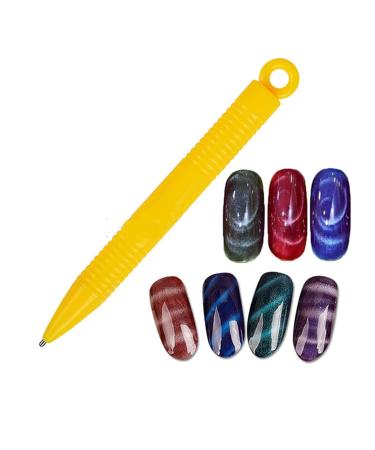 Chseo 8-Piece Nail Magnet Stick Set - 3D Cat Eye Nail Polish Art Tool for Stunning Manicure Effects - Buy Online on SooperMarket.com
