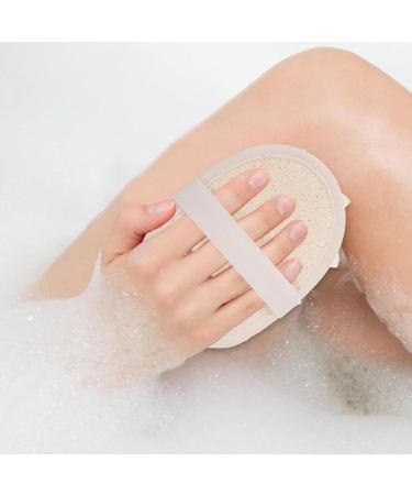 NOLITOY Exfoliating Mesh Shower Puff & Scrubber Ball | Bath Sponge for Men & Women - Luxurious Body Care - Buy Online on SooperMarket.com