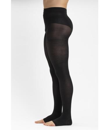 Buy Relaxsan M1080A Medical Compression Stockings - Cotton Class 1 K1 Open Toe L Black | International Shipping - Buy Online on SooperMarket.com