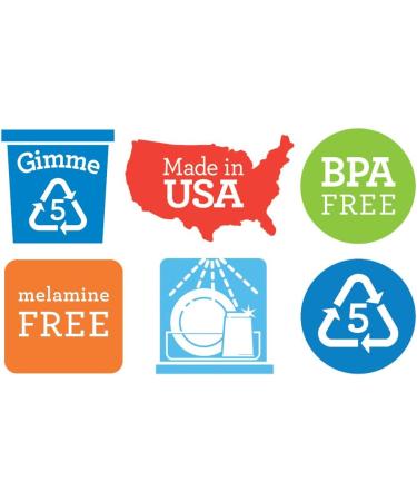 Preserve Everyday BPA-Free 16oz Cups Set of 6 - Made from Recycled Plastic (Apple Green) - Buy Online on SooperMarket.com