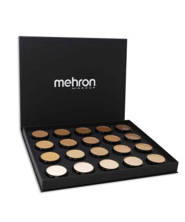 Mehron Makeup Celebre Pro-HD Cream Face & Body Makeup  20 Color Foundation Palette
