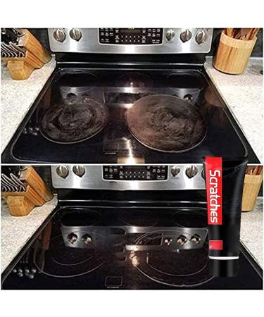 Scratch Free Stove Top Scratch Remover Cooktop Heavy Duty Cleaner And Polish Glass Ceramic Stove Top Cleaner Multipurpose Cooktop Cleaner for Household (1PC) - Buy Online on SooperMarket.com