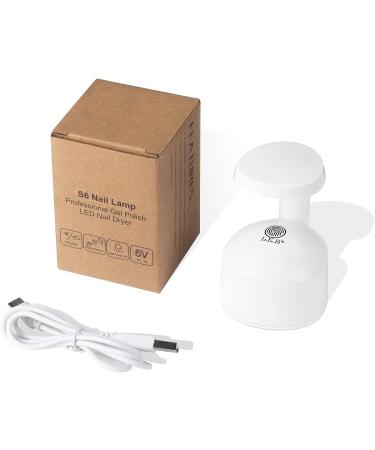 Mini UV Nail Lamp for Gel Nails - Fast Curing Portable LED Nail Dryer | LKE Curing Lamp for Gel Nail Polish | USB Cute Single Finger UV Light - Home & Travel - Buy Online on SooperMarket.com