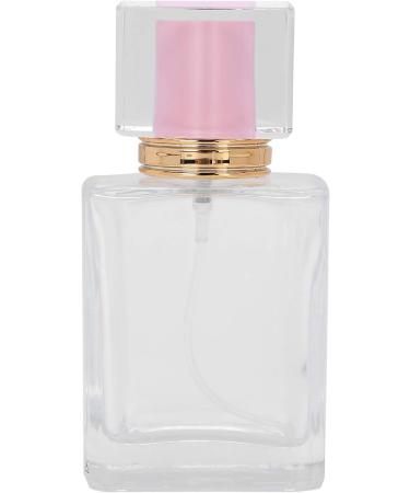 Verdant Touch Perfume Refillable Bottle Glass Perfume Bottle 50ml Refillable Spray Atomizer Container Transparent Pink Liquid Empty - Buy Online on SooperMarket.com