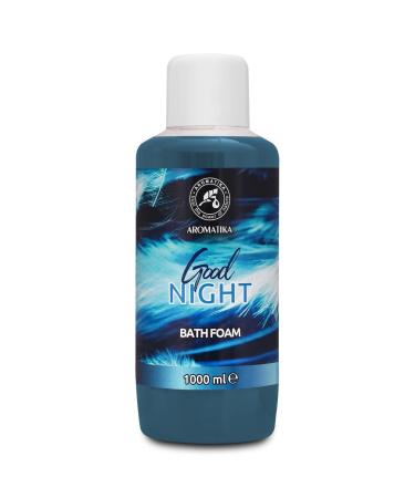 Bath Foam Good Night - 34 Fl Oz (1000ml) - Body Care - Good Sleep - Beauty - Bathing - Body Care - Wellness - Relax - Aromatherapy - Spa - Bubble Baths
