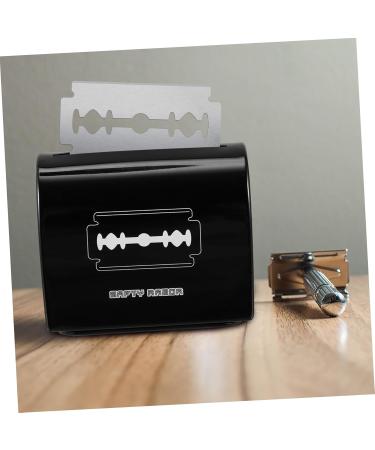 PopetPop Razor Blade Disposal Box - Safe Storage for Used Blades & Sharp Objects | 6 STK Klinge Container - Buy Online on SooperMarket.com