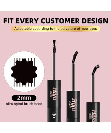 Higu Eyelash Glue - Strong Hold Black Lash Bond & Seal 48-72 Hour Waterproof 2-in-1 Eyelash Sealer 5ml Each - Perfect for DIY at Home (1 Pack) - Buy Online on SooperMarket.com