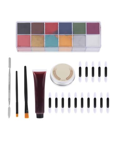 Scar Makeup Tools Halloween Makeup Kit Scar Body Paint Wax Kit Wax Face Body Paint Oil Kit Theatrical Makeup Kit