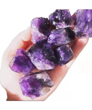 Natural Crystal Rough Natural Crystal 200g Brazil Raw Amethyst Chunk Rough Stones