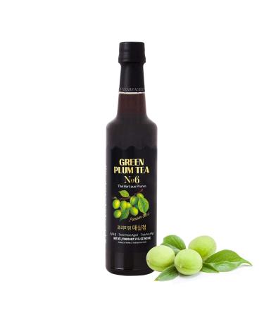 Natural Korean Green Plum Extract  Aged 3 Years  Maesil Concentrate Syrup Made with Natural Fruits for Herbal Tea and Healthy Drinks, 17 Servings (17 FL OZ)  by  No. 6  Bottle 17 Fl Oz (Pack of 1)