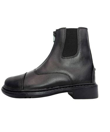 TuffRider Perfect Front Zip Paddock Boot|Children Black 3