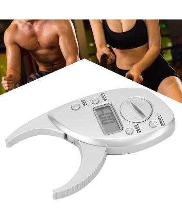 Body Fat Caliper Portable Skin Fat Caliper Tester Digital Display High Accuracy Battery Powered Body Fat Measurement Accurately Measuring Body Fat for Men and Women - Buy Online on SooperMarket.com