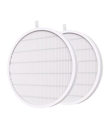 MelodySusie Nail Dust Collector Replacement Filter 2 Pack Reusable Dust Filter for MelosySusie Nail Dust Collector Vacuum Fan Dust Collector Extractor Electric Dust Suction Machine 2Pcs Filters