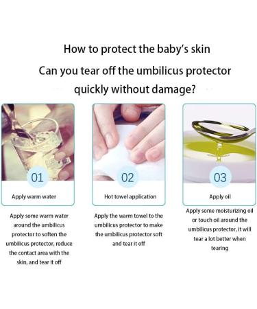 Topwon Baby Navel Sticker 10 Pieces - Waterproof Umbilical Cord Patch for Toddler Belly Button, Ideal for Swimming, Bathing, and Beach Use - Buy Online on SooperMarket.com