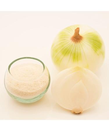Organic White Onion Powder - USDA Certified Non-GMO Seasoning - 8 OZ - Buy Online on SooperMarket.com