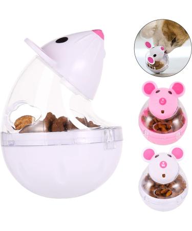 Auxsooul Cat Interactive Toys - 2-Pack Snackball & Food Dispenser for Cats - Intelligence & Treat Play - Buy Online on SooperMarket.com