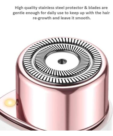 USB Rechargeable Eyebrow Pencil Hair Remover & Trimmer | Travel-Friendly Detachable Cleaning Head - Buy Online on SooperMarket.com