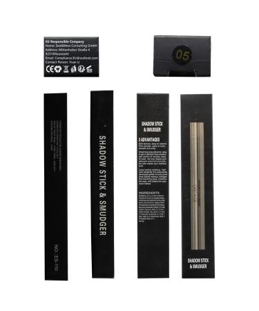 Miioto Eyeshadow Stick Set - 3 PCs Cream Makeup Pens Waterproof Eye Brightener & Smoky Eyeshadow Crayon with Brush - Buy Online on SooperMarket.com