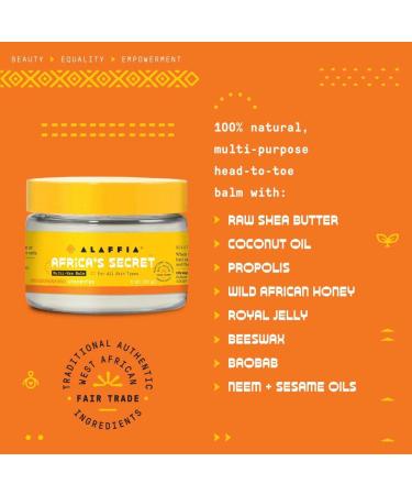 Buy Africa's Secret Unscented Multi-Use Balm | Natural Skin Care | Fast International Shipping - Buy Online on SooperMarket.com