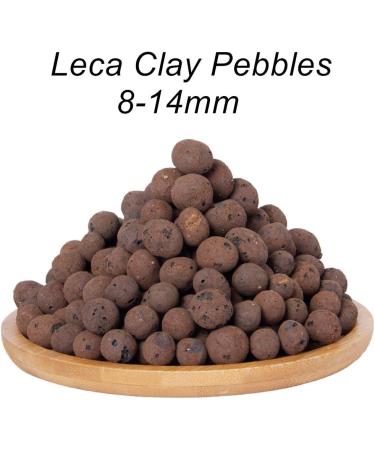 2LBS Brown Leca Clay Pebbles for Plants & Orchids | Hydroponic Grow Media & Horticultural Drainage - Buy Online on SooperMarket.com