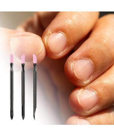 Sanwood 3-Part Nail Polishing Pencils & Double-Headed Nail Files Multi-Purpose DIY Manicure Tools for Perfect Nail Art - Buy Online on SooperMarket.com
