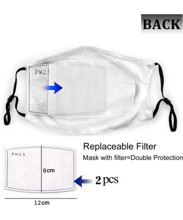 Brazilian Flag Jiu Jitsu Cotton Washable Nose Wired Face Cover Filter Pocket Wide Cover with Filter - Buy Online on SooperMarket.com