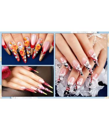 Lofuanna 3PCS Nail Acrylic Brushes Set - Size 10 12 14 | Professional Nail Art Drawing Brushes for Acrylic Application | Ideal for Nail Extension, Acrylic Powder Manicure | DIY at Home Salon - Buy Online on SooperMarket.com
