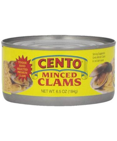 Cento Minced Clams, 6.5 Ounce Cans (Pack of 24)