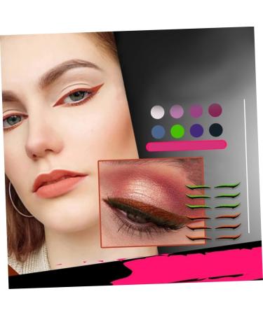 BELLIFFY 6pcs Eyeliner Eyelash Tape Double Eyelid Stickers Adhesive Eye Line Strip Double Eyelid Tape Plastic - Buy Online on SooperMarket.com