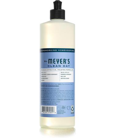 Mrs. Meyer's Liquid Dish Soap Bluebell - 16 FL OZ | Natural & Eco-Friendly Dish Cleaner | International Shipping Available - Buy Online on SooperMarket.com