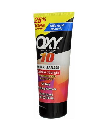 Oxy Acne Cleanser Maximum Strength 5oz (Pack of 3) - Fast-acting Acne Treatment - Buy Online on SooperMarket.com
