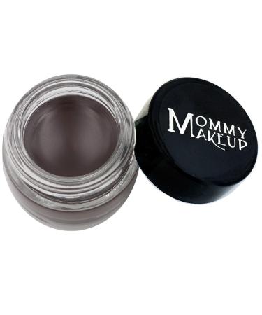 Mommy Makeup Stay Put Gel Eyeliner with Semi-Permanent Micropigments | Waterproof  Smudge Proof  Long Wearing  & Paraben Free Cream Eyeliner For A More Lined & Defined Eye | Chocolate Kiss (Deep Brown / Black Eye Liner) ...