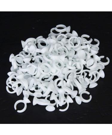 100pcs Disposable Glue Ring Eyelash Extension Holders | International Shipping Available - Buy Online on SooperMarket.com