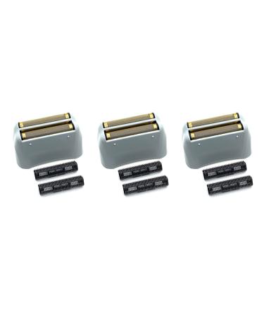 Nicfaky 3X Shaver Foil and Shaver Blade for 17150 17200 Washable 3D Intelligent Floating Shaving Blade Gold