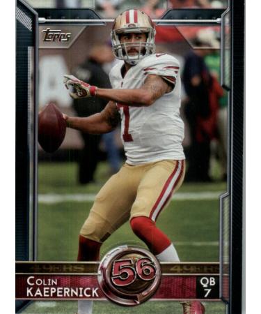 2015 Topps Football Card #362 Colin Kaepernick