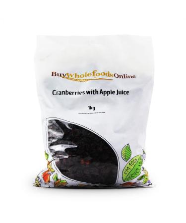 Dried Cranberries Infused with Apple Juice 1kg (BWFO)